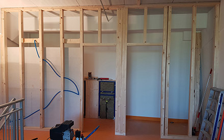 Innenausbau im Trockenbau